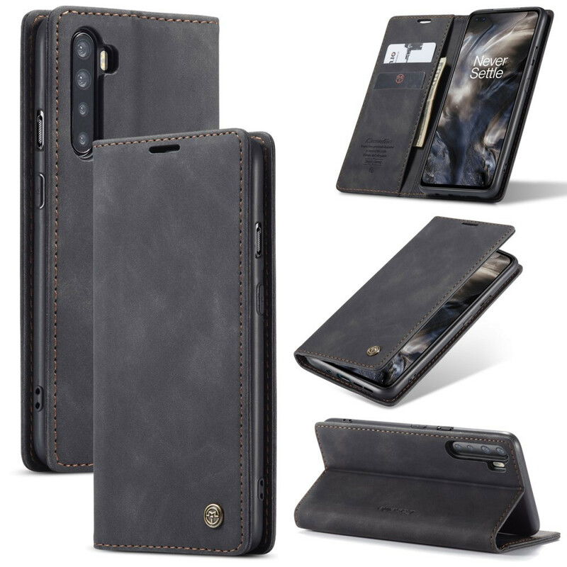 OnePlus North Flip Cover keinonahkainen kansi