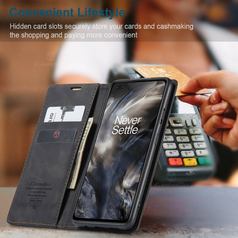 OnePlus North Flip Cover keinonahkainen kansi