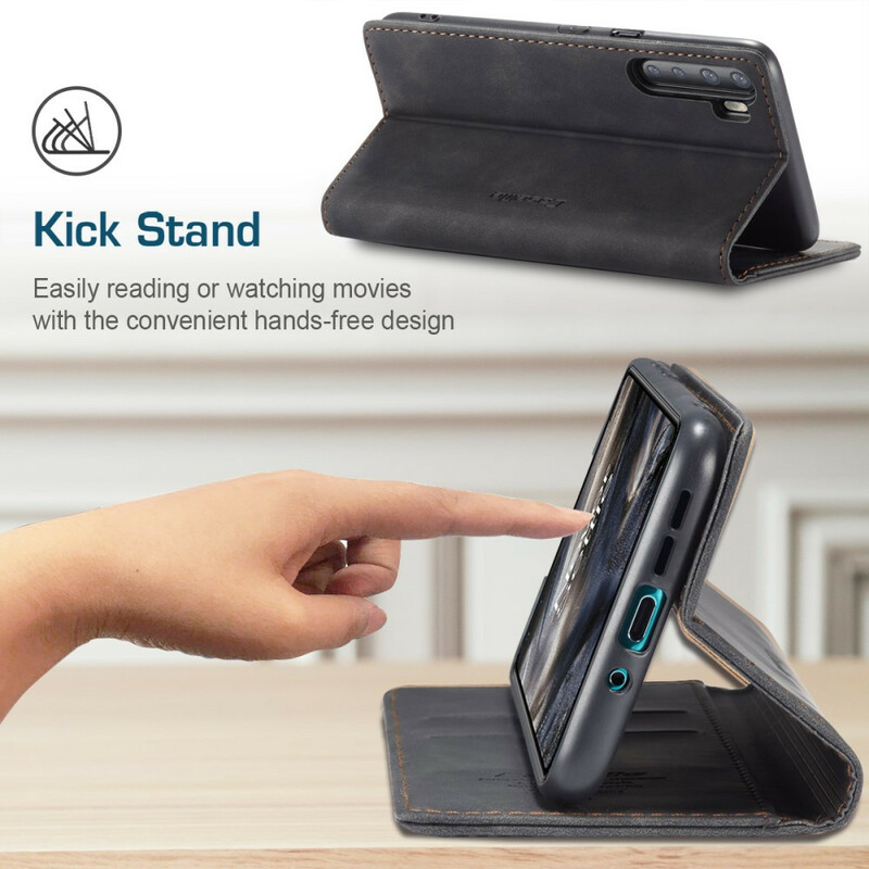 OnePlus North Flip Cover keinonahkainen kansi