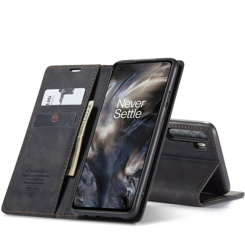 OnePlus North Flip Cover keinonahkainen kansi