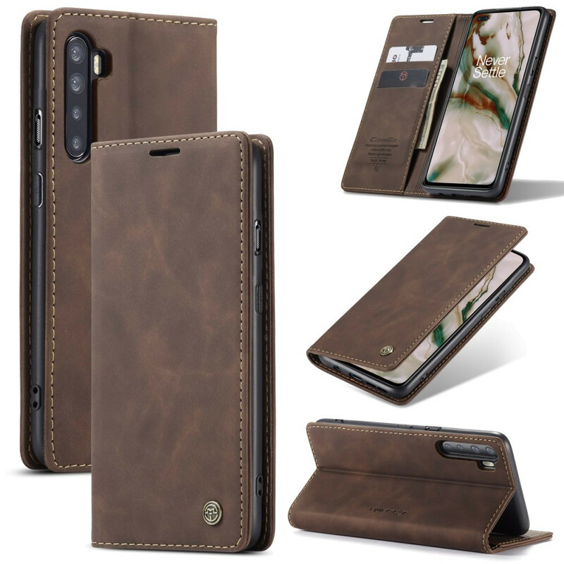 OnePlus North Flip Cover keinonahkainen kansi