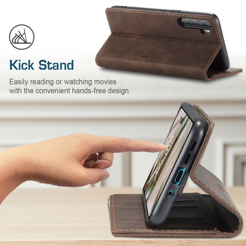 OnePlus North Flip Cover keinonahkainen kansi