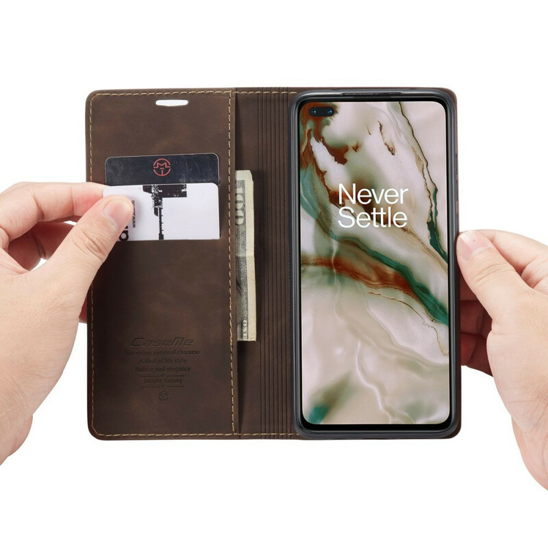 OnePlus North Flip Cover keinonahkainen kansi