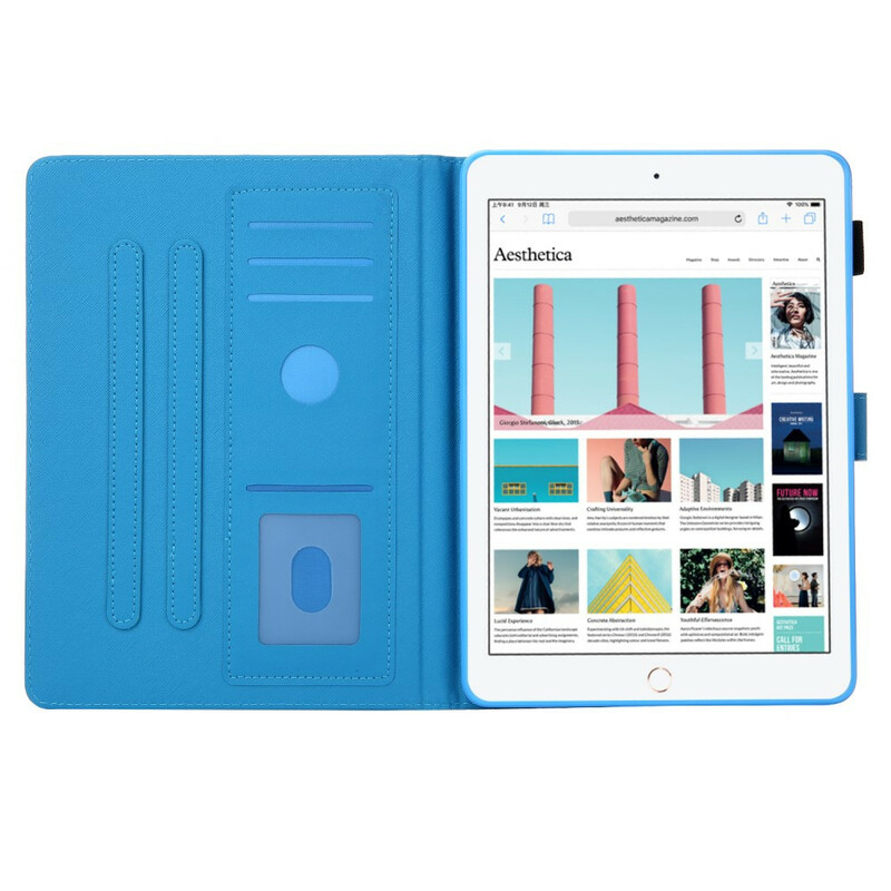 iPad 10.2" (2020) Kotelo (2019) Elefantti Art