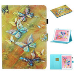 iPad Cover 10.2" (2020) (2019) / Air 10.5" (2019) / Pro 10.5" Butterfly Painted (perhosmaalattu)