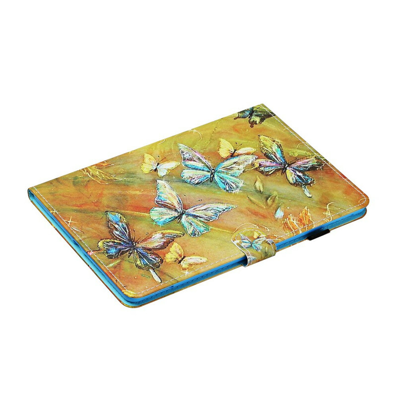 iPad Cover 10.2" (2020) (2019) / Air 10.5" (2019) / Pro 10.5" Butterfly Painted (perhosmaalattu)