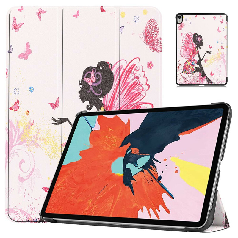 Smart Case iPad 10.5" (2020) keinonahkainen kukkakeiju (Fairy)