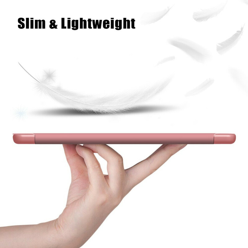 Smart Case iPad Air 10.9" (2020) keinonahkainen Lychee Stylus-kotelo