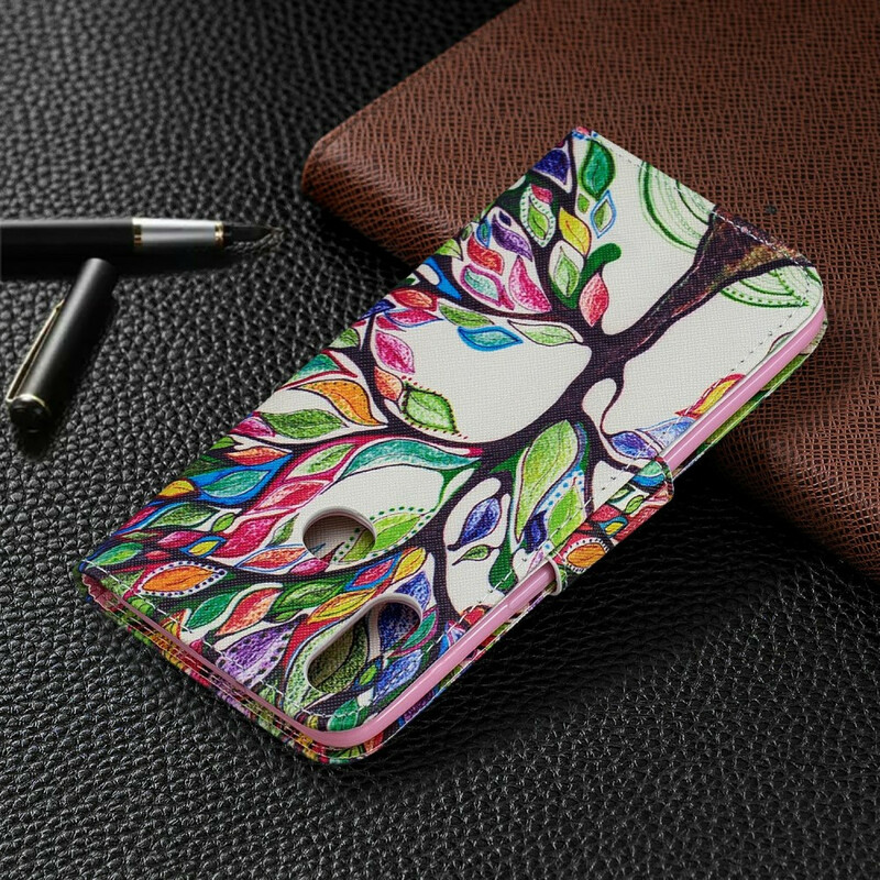 Samsung Galaxy A10s Case värillinen puu