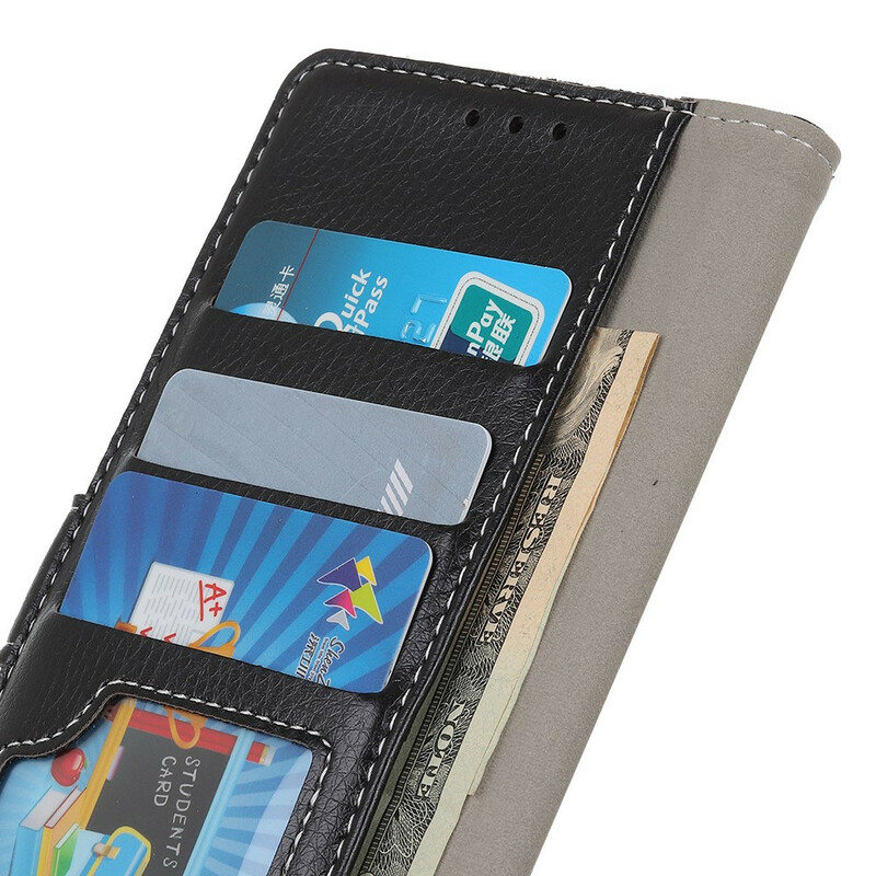 Samsung Galaxy S20 FE Faux Leather Case Lychee saumat