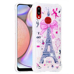 Samsung Galaxy A10s tapauksessa Eiffel-torni Glitter