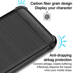 Samsung Galaxy A10s IMAK Vega-sarjan harjattu hiilikuituinen kotelo