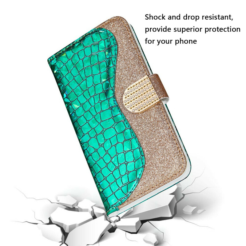 Samsung Galaxy Note 20 Croco Diamond Case