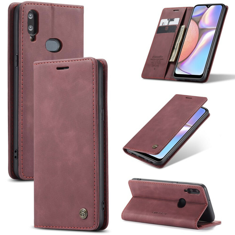 Flip Cover Samsung Galaxy A10s CASEME keinonahkainen kansi Flip Cover Samsung Galaxy A10s CASEME keinonahkainen kansi