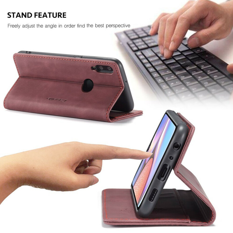 Flip Cover Samsung Galaxy A10s CASEME keinonahkainen kansi