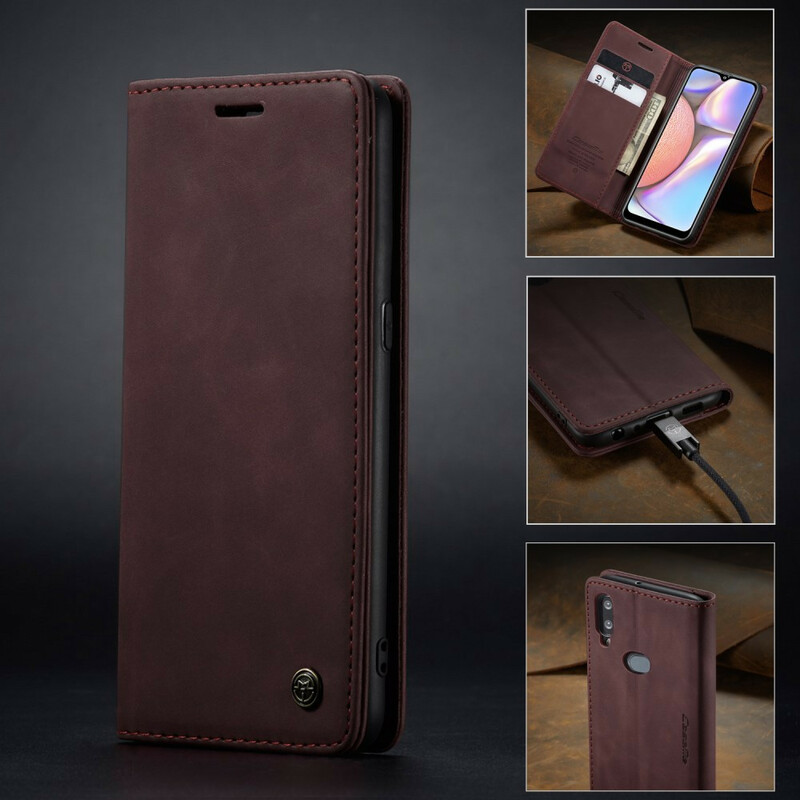 Flip Cover Samsung Galaxy A10s CASEME keinonahkainen kansi Flip Cover Samsung Galaxy A10s CASEME keinonahkainen kansi