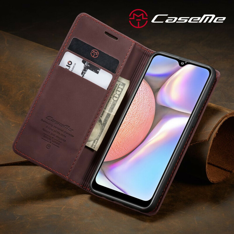 Flip Cover Samsung Galaxy A10s CASEME keinonahkainen kansi