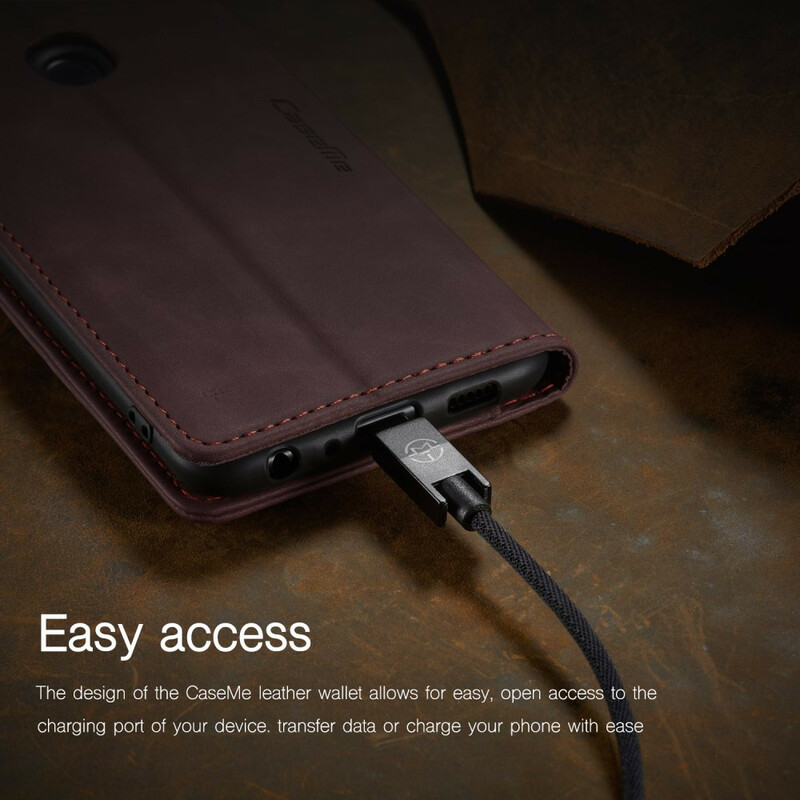 Flip Cover Samsung Galaxy A10s CASEME keinonahkainen kansi