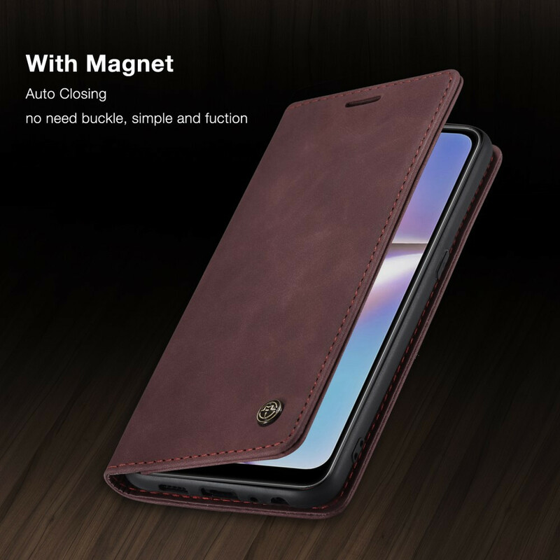 Flip Cover Samsung Galaxy A10s CASEME keinonahkainen kansi