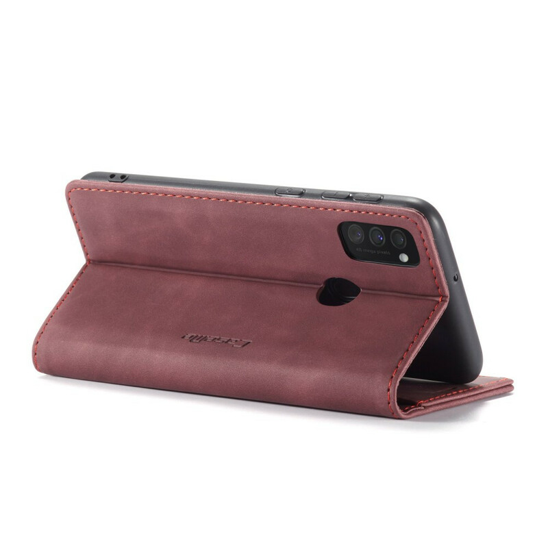 Flip Cover Samsung Galaxy M21 CASEME keinonahkainen kansi