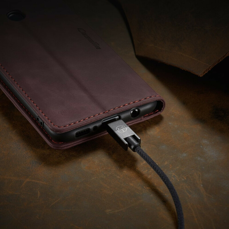 Flip Cover Samsung Galaxy M21 CASEME keinonahkainen kansi