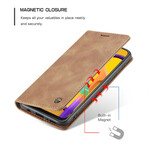 Flip Cover Samsung Galaxy M21 CASEME keinonahkainen kansi