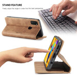 Flip Cover Samsung Galaxy M21 CASEME keinonahkainen kansi