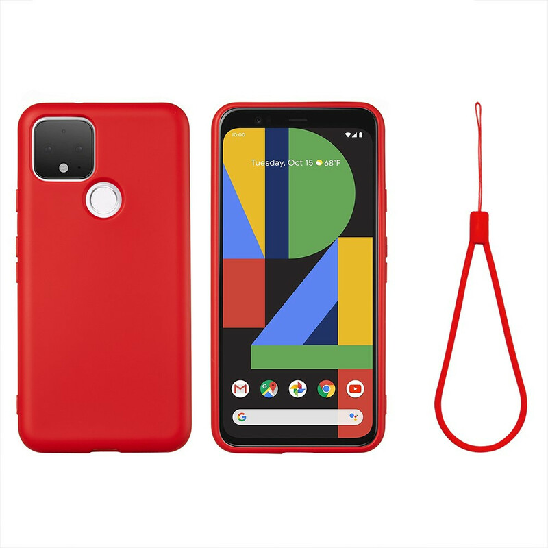 Google Pixel 5 Case Liquid Silicone Design