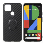 Google Pixel 5 Hiilikuitu Case Support Ring