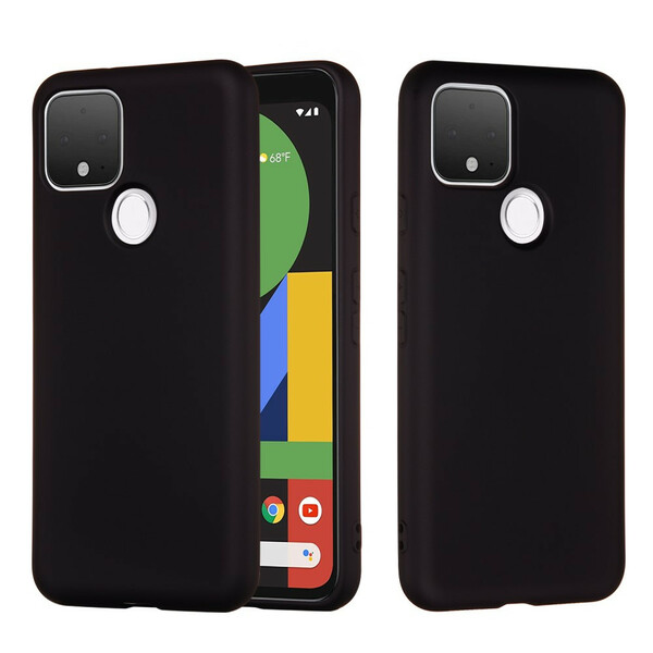 Google Pixel 4A 5G Case Neste Silikoni Design hihnalla