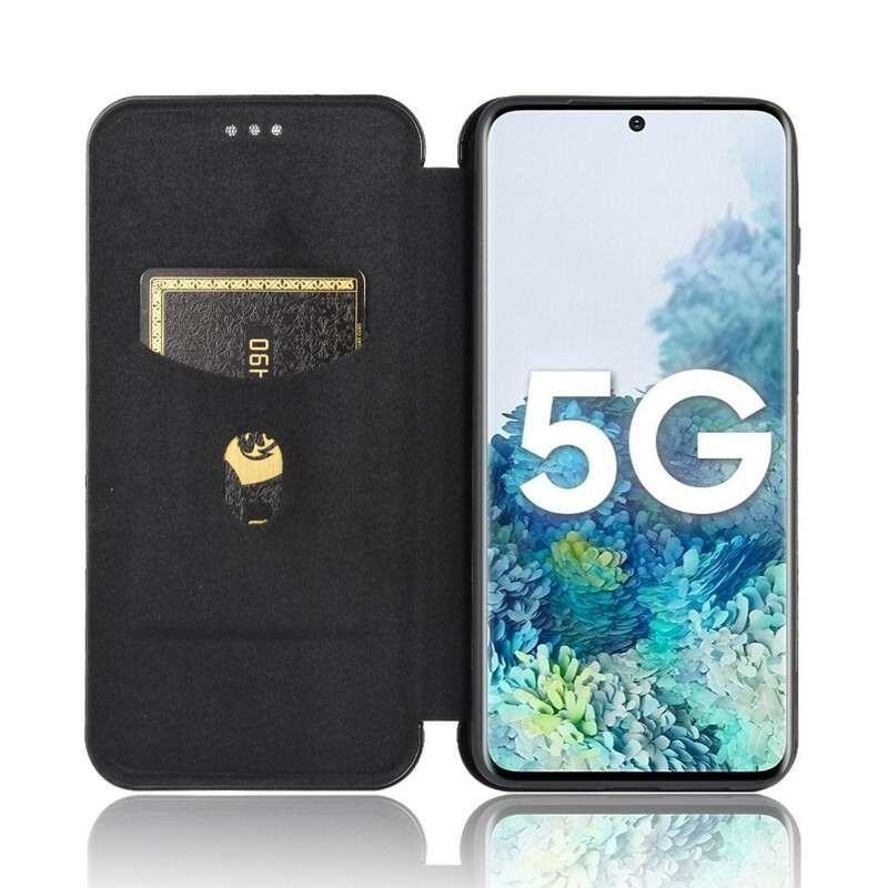 Flip Cover Samsung Galaxy S20 FE Hiilikuitukansi