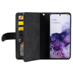Samsung Galaxy S20 Plus Contour vahvistettu vetoketju Pocket Case