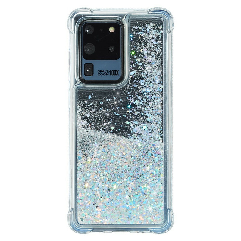 Samsung Galaxy S20 Plus Glitter vahvistettu kuori