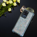Samsung Galaxy S20 Plus Glitter vahvistettu kuori