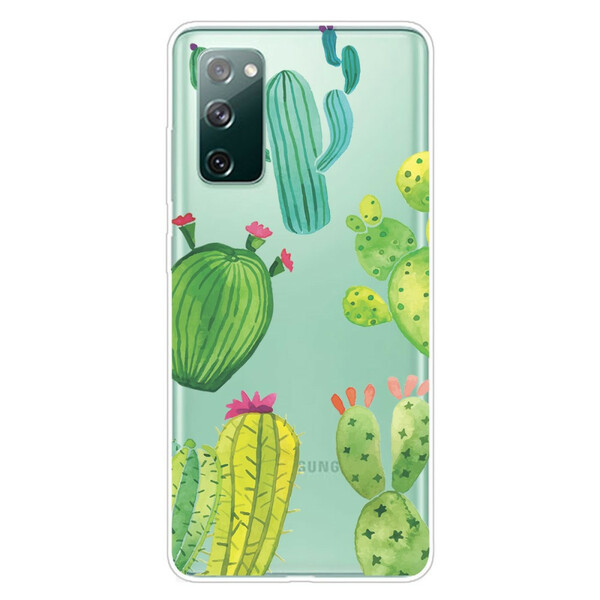 Samsung Galaxy S20 FE Kaktus akvarelli Case