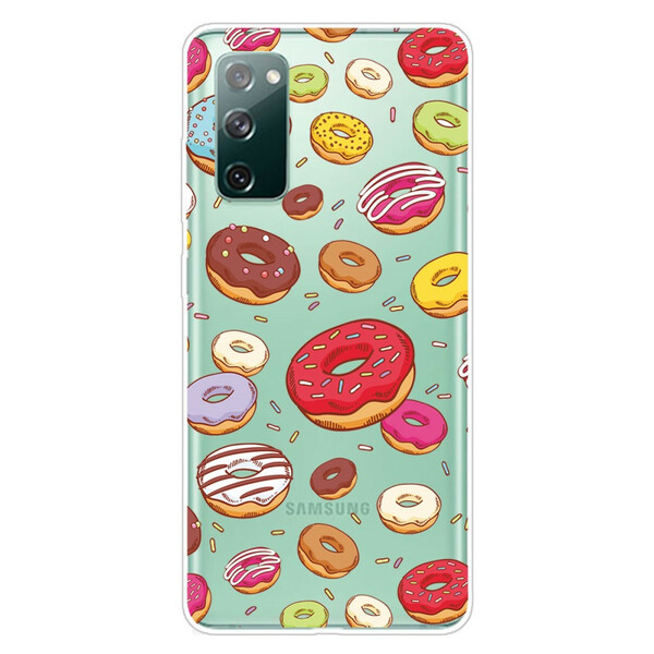 Samsung Galaxy S20 Kotelo FE love Donuts