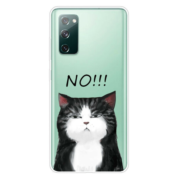 Samsung Galaxy S20 FE Case Kissa, joka sanoo ei