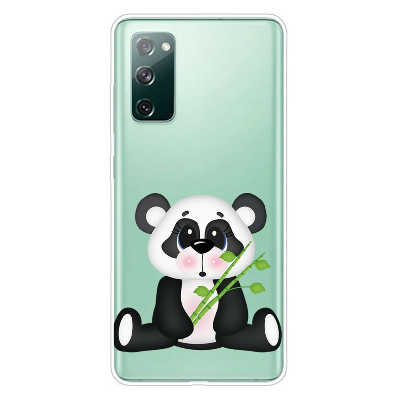 Samsung Galaxy S20 FE Kirkas kotelo Surullinen Panda