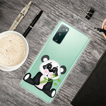 Samsung Galaxy S20 FE Kirkas kotelo Surullinen Panda