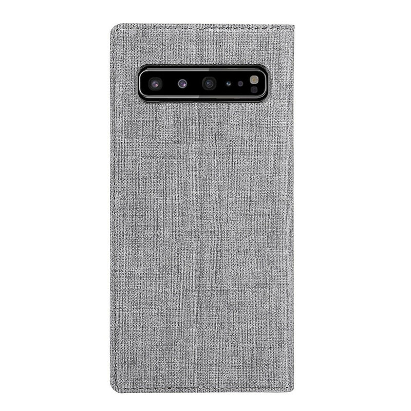 Flip Cover Samsung Galaxy S10 5G Teksturoitu VILI DMX