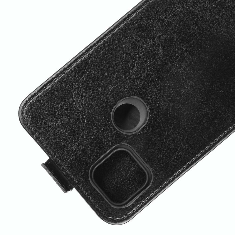 Xiaomi Redmi 9C Nahka Effect Foldover Case