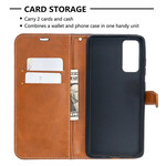 Samsung Galaxy S20 FE Kangas- ja nahkatehosteinen hihnan kotelo