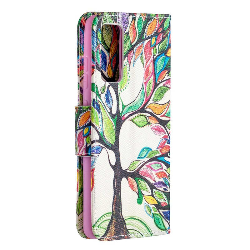 Samsung Galaxy S20 FE Case värillinen puu