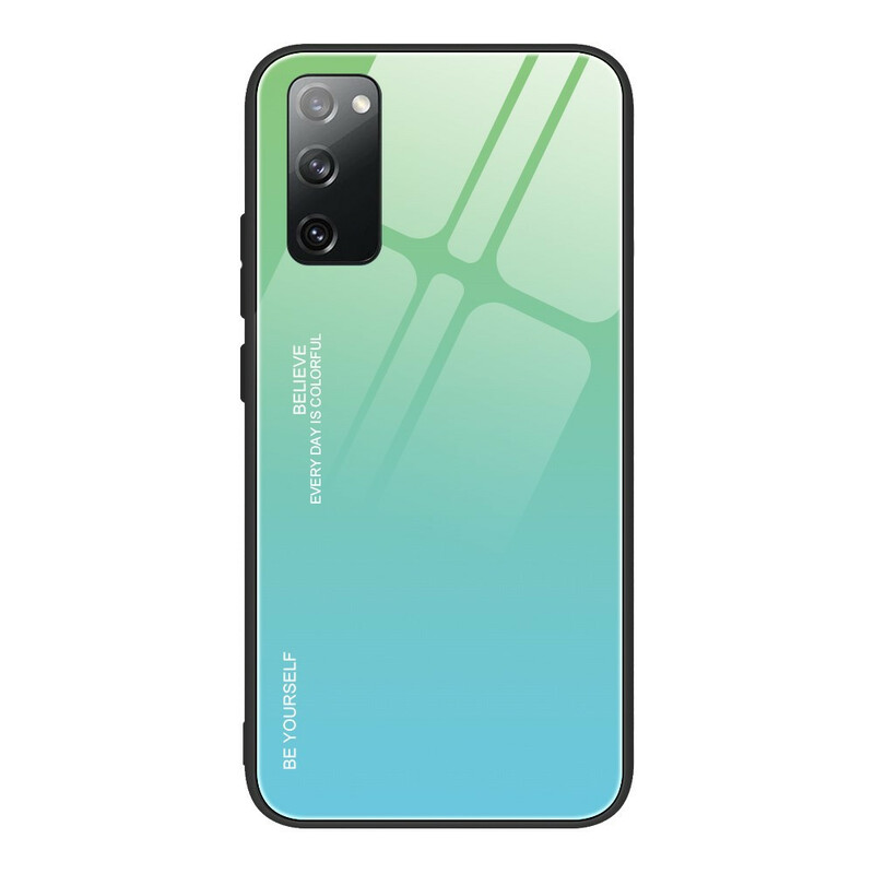 Samsung Galaxy S20 FE Case karkaistu lasi Ole oma itsesi