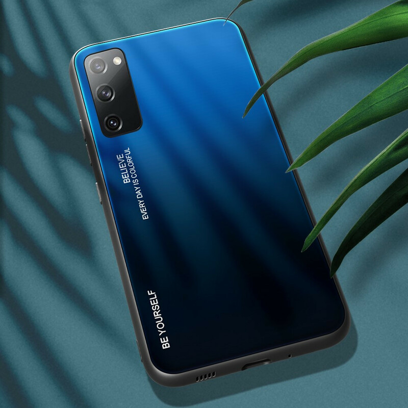 Samsung Galaxy S20 FE Case karkaistu lasi Ole oma itsesi