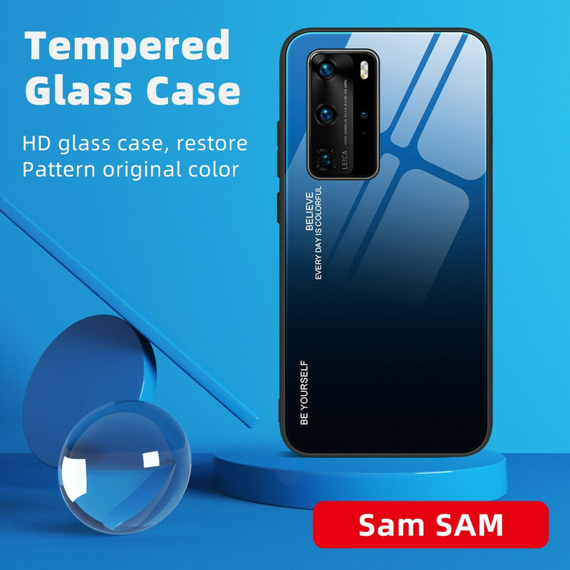Samsung Galaxy S20 FE Case karkaistu lasi Ole oma itsesi