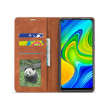 Flip Cover Xiaomi Redmi Note 9 Nahka Effect FORWENW