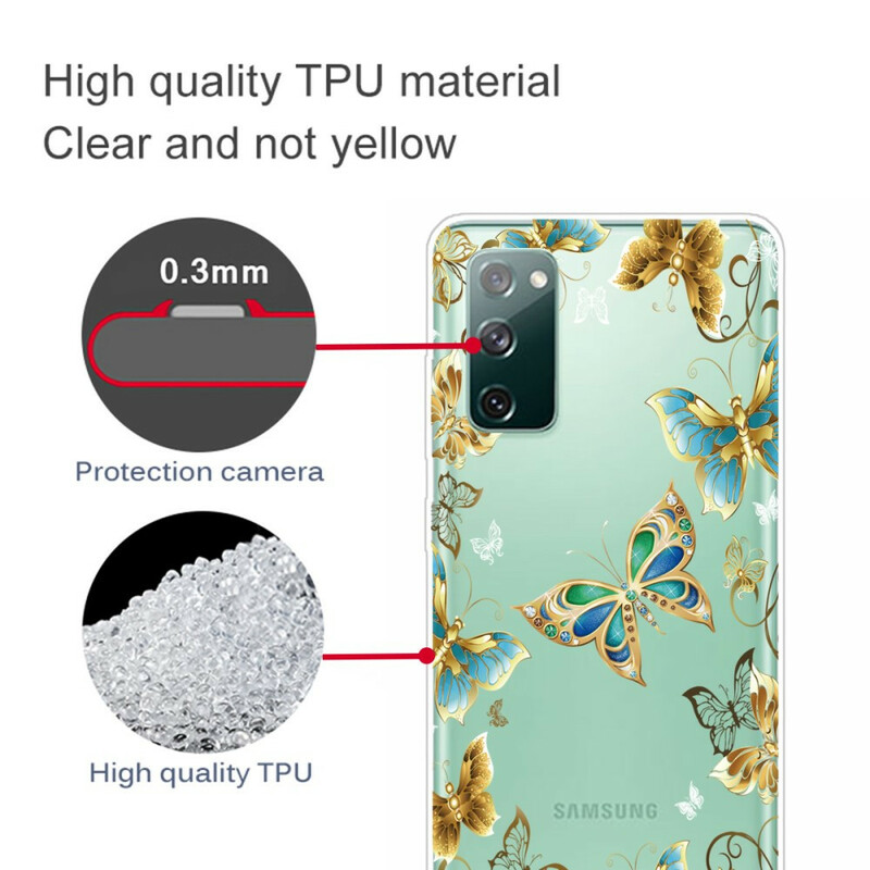 Samsung Galaxy S20 FE Case Butterfly Design