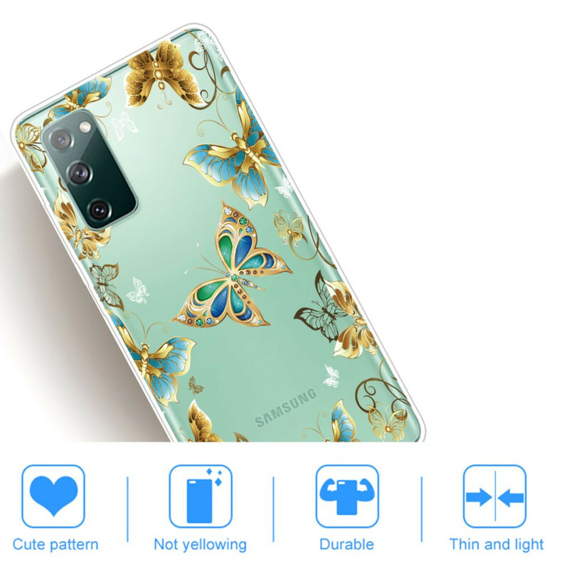 Samsung Galaxy S20 FE Case Butterfly Design