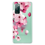 Samsung Galaxy S20 FE Case Pieni vaaleanpunaiset kukat